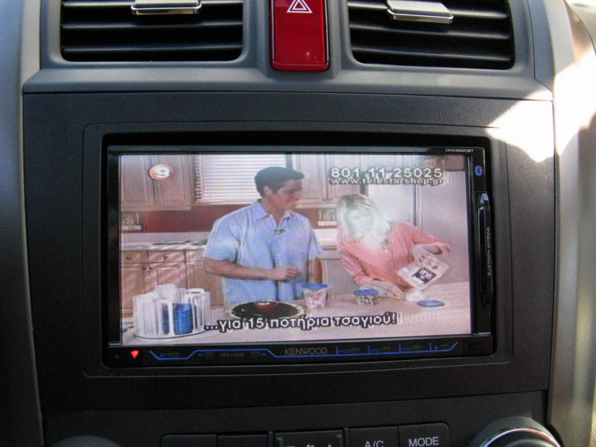 Εγκατάσταση οθόνης 2Din Kenwood σε Honda CR-V του 2008