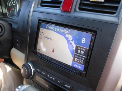 Εγκατάσταση οθόνης 2Din Kenwood σε Honda CR-V του 2008