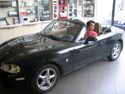 Εγκατάσταση οθόνης 2Din Kenwood σε Mazda Miata MX5