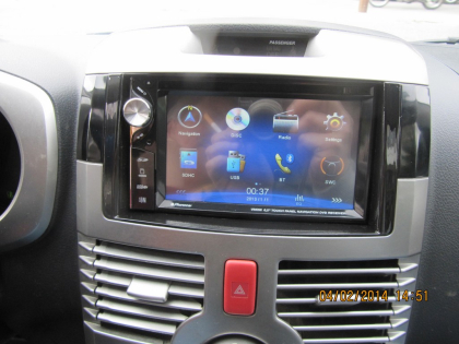 Εγκατάσταση οθόνης σε Daihatsu Terios