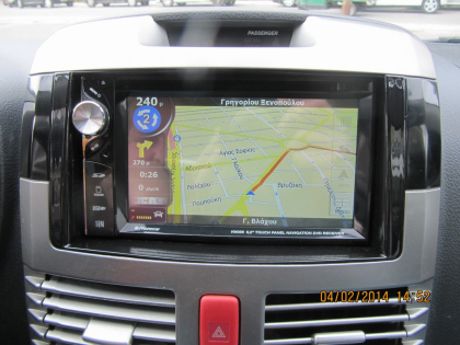 Εγκατάσταση οθόνης σε Daihatsu Terios