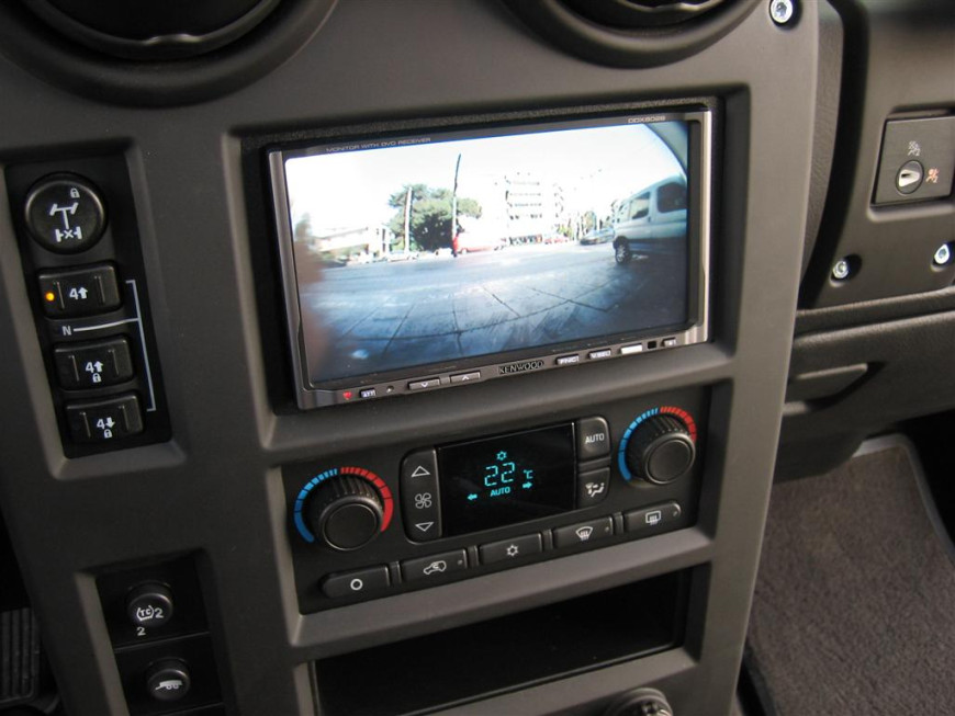 Εγκατάσταση οθόνης 2Din Kenwood σε Hummer H2