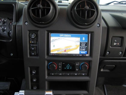 Εγκατάσταση οθόνης 2Din Kenwood σε Hummer H2