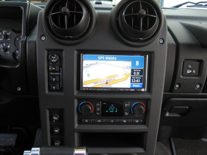 Εγκατάσταση οθόνης 2Din Kenwood σε Hummer H2