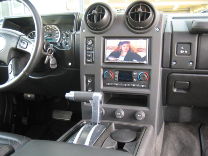 Εγκατάσταση οθόνης 2Din Kenwood σε Hummer H2