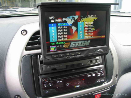 Εγκατάσταση οθόνης 1Din Kenwood σε Toyota Rav-4