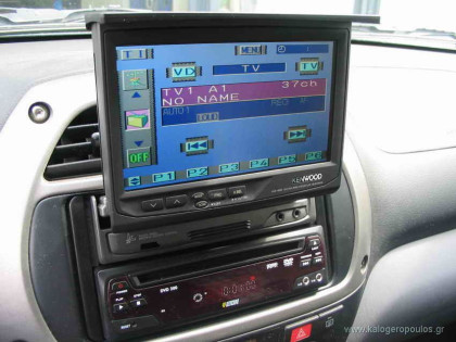 Εγκατάσταση οθόνης 1Din Kenwood σε Toyota Rav-4