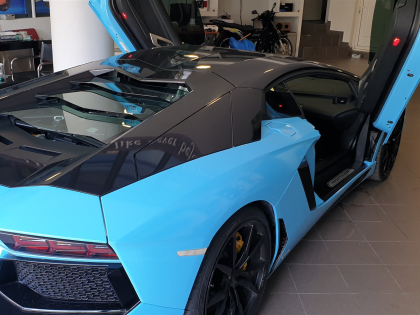 Εγκατάσταση Parking Sensors Blinder σε Lamborghini Aventador