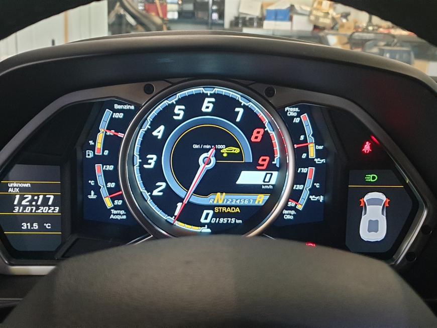 Εγκατάσταση Parking Sensors Blinder σε Lamborghini Aventador