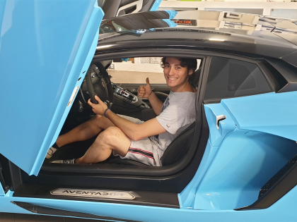 Εγκατάσταση Parking Sensors Blinder σε Lamborghini Aventador