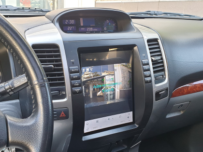Εγκατάσταση οθόνης Tesla Style σε Toyota Land Cruiser J120