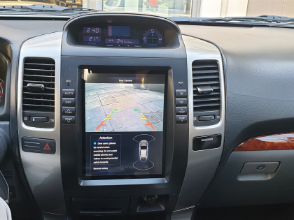 Εγκατάσταση οθόνης Tesla Style σε Toyota Land Cruiser J120