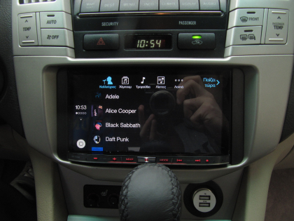Εγκατάσταση οθόνης 2Din Pioneer σε Lexus RX 400 Hybrid