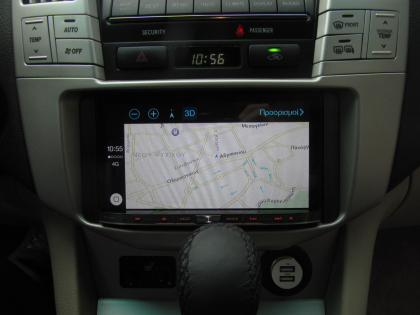 Εγκατάσταση οθόνης 2Din Pioneer σε Lexus RX 400 Hybrid