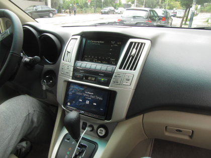 Εγκατάσταση οθόνης 2Din Pioneer σε Lexus RX 400 Hybrid