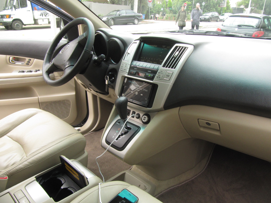 Εγκατάσταση οθόνης 2Din Pioneer σε Lexus RX 400 Hybrid