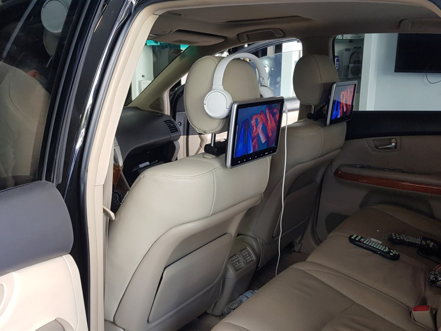 Εγκατάσταση oθόνης 2Din Kenwood και οθόνες πίσω καθισμάτων σε Lexus RX 400H