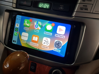 Εγκατάσταση oθόνης 2Din Kenwood και οθόνες πίσω καθισμάτων σε Lexus RX 400H