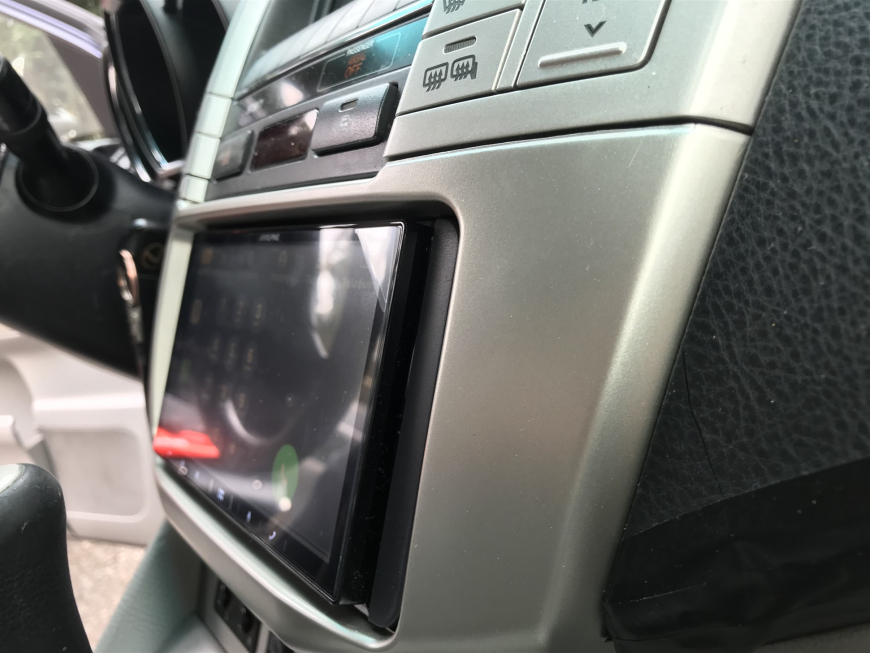 Εγκατάσταση oθόνης 2Din Alpine σε Lexus RX 400H