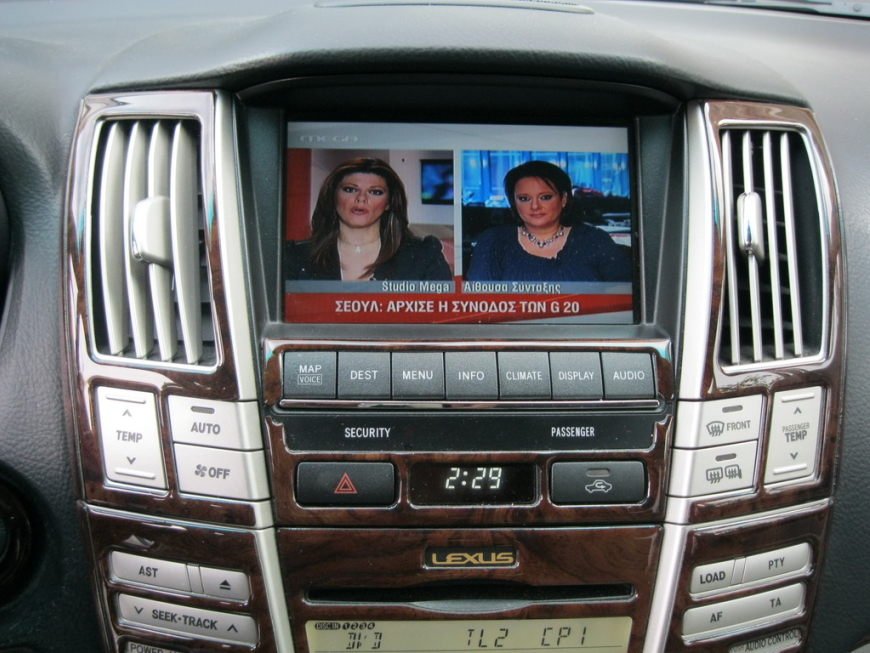 Εγκατάσταση Video Input-TV Tuner MPEG4 σε Lexus RX 400  Hybrid 