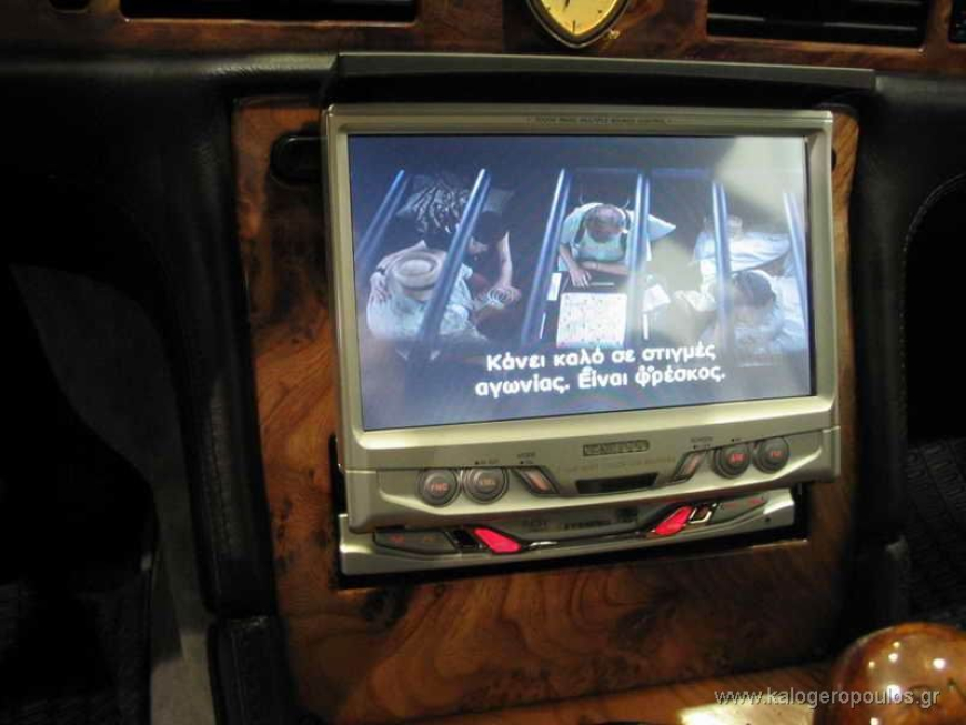 Εγκατάσταση 1Din Kenwood οθόνης σε Maserati Quattroporte