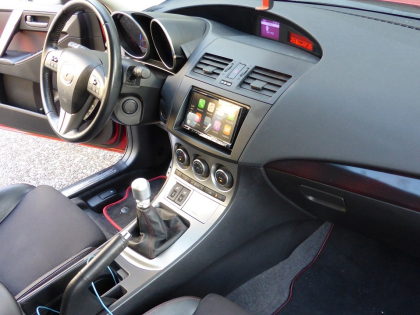 Εγκατάσταση οθόνης 2Din Kenwood σε Mazda 3 Mps