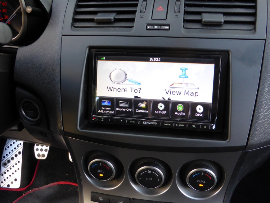 Εγκατάσταση οθόνης 2Din Kenwood σε Mazda 3 Mps