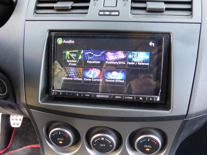 Εγκατάσταση οθόνης 2Din Kenwood σε Mazda 3 Mps