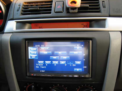 Εγκατάσταση οθόνης 2Din Kenwood σε Mazda 3