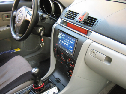 Εγκατάσταση οθόνης 2Din Kenwood σε Mazda 3