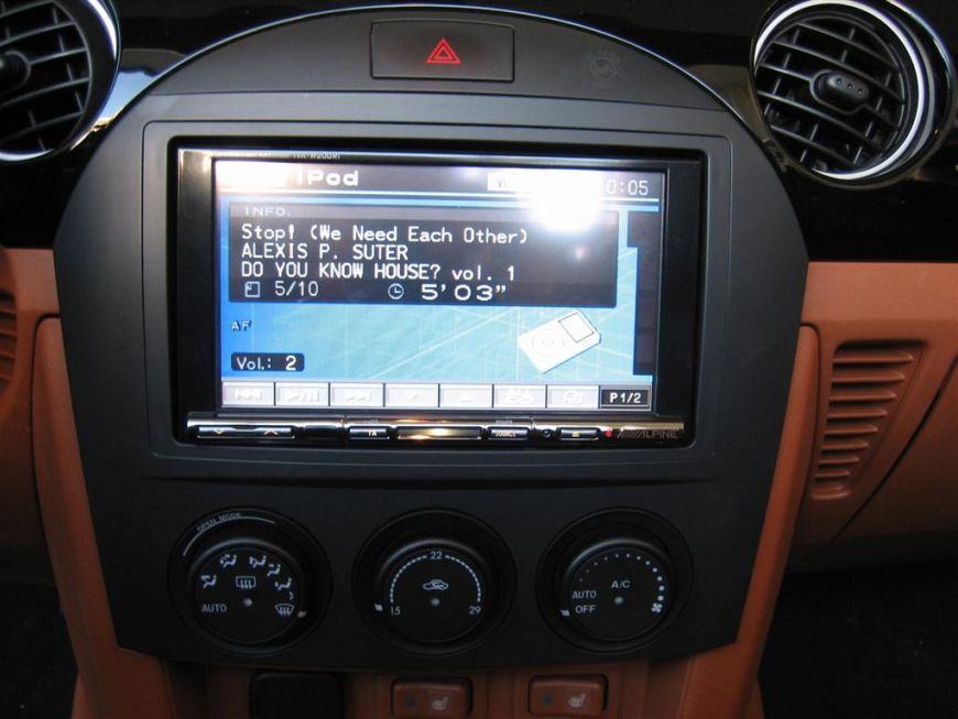 Εγκατάσταση οθόνης 2Din Alpine σε Mazda MX-5 του 2006