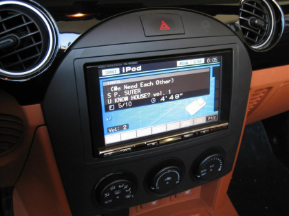 Εγκατάσταση οθόνης 2Din Alpine σε Mazda MX-5 του 2006