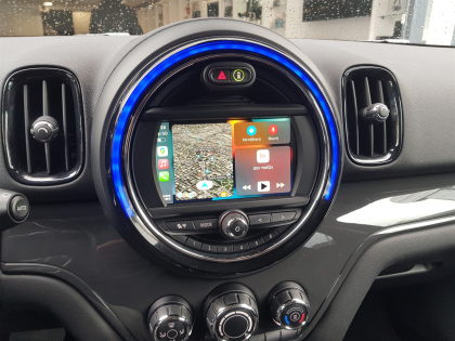 Αναβάθμιση εργοστασιακής οθόνης με Ασύρματο Wireless Apple CarPlay/Android Auto σε Mini Countryman S Model YW11 Series (F60) του 2019