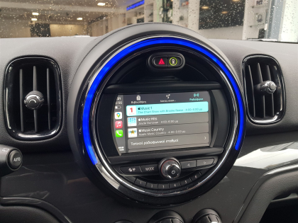 Αναβάθμιση εργοστασιακής οθόνης με Ασύρματο Wireless Apple CarPlay/Android Auto σε Mini Countryman S Model YW11 Series (F60) του 2019