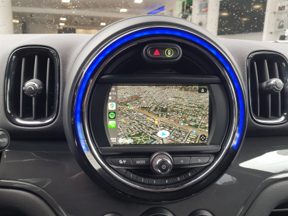 Αναβάθμιση εργοστασιακής οθόνης με Ασύρματο Wireless Apple CarPlay/Android Auto σε Mini Countryman S Model YW11 Series (F60) του 2019