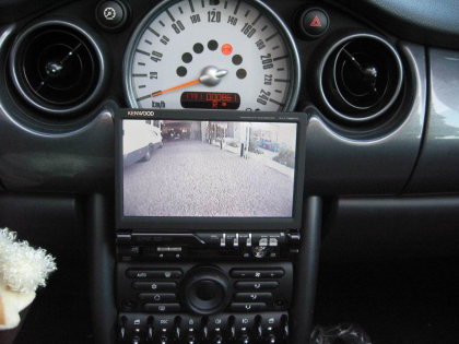 Εγκατάσταση οθόνης 1Din Kenwood σε Mini Cooper S Cabrio