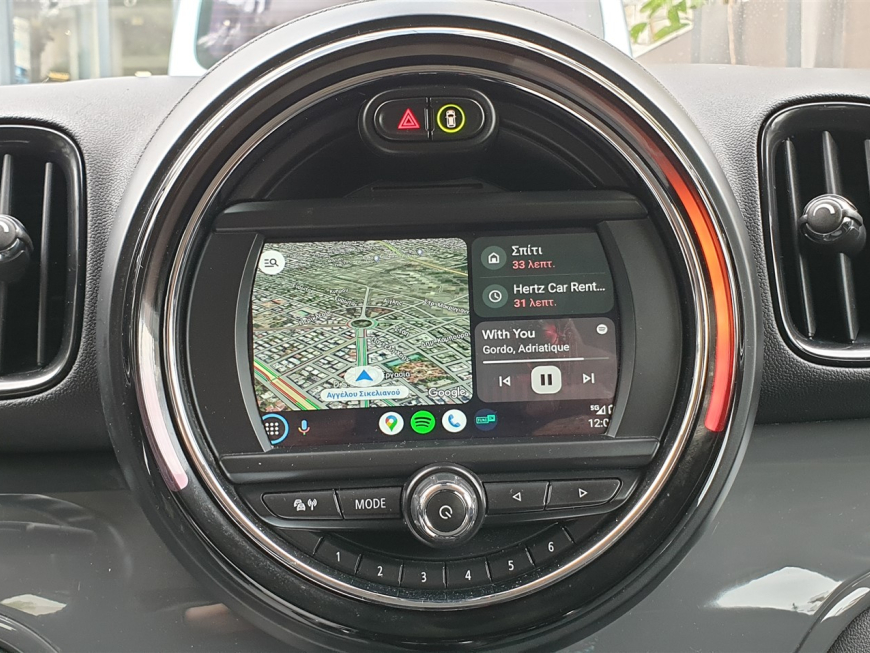 Αναβάθμιση εργοστασιακής οθόνης με Ασύρματο Wireless Apple CarPlay/Android Auto σε Mini Countryman (F60) του 2022