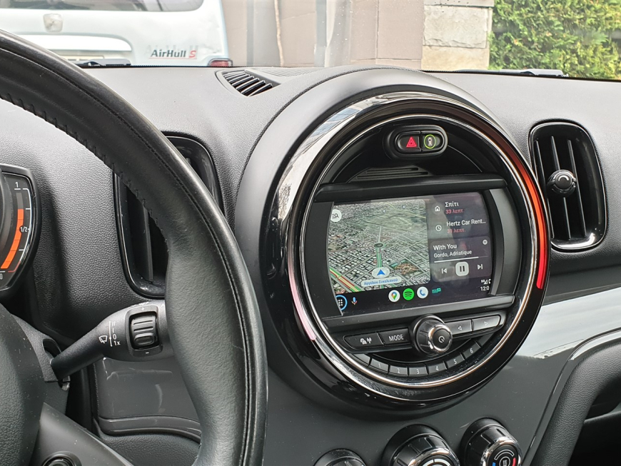 Αναβάθμιση εργοστασιακής οθόνης με Ασύρματο Wireless Apple CarPlay/Android Auto σε Mini Countryman (F60) του 2022