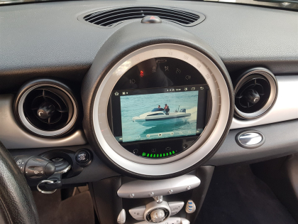 Αναβάθμιση εργοστασιακής οθόνης με Ασύρματο Wireless Apple CarPlay/Android Auto σε Mini Cooper (R56)