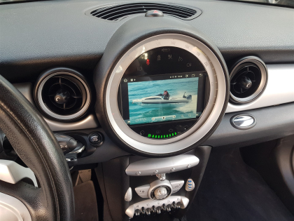 Αναβάθμιση εργοστασιακής οθόνης με Ασύρματο Wireless Apple CarPlay/Android Auto σε Mini Cooper (R56)