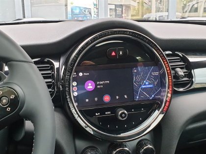 Αναβάθμιση εργοστασιακής οθόνης με Ασύρματο Wireless Apple CarPlay/Android Auto σε Mini Cooper S (F56) του 2023