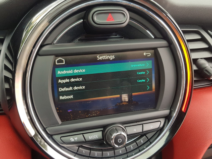 Αναβάθμιση εργοστασιακής οθόνης με Ασύρματο Wireless Apple CarPlay/Android Auto σε Mini Cooper (F56)