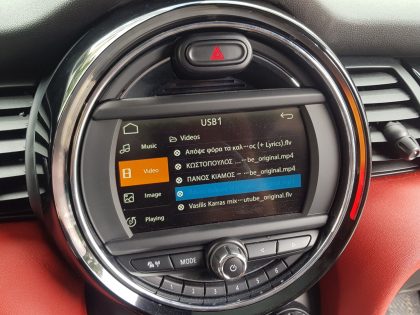 Αναβάθμιση εργοστασιακής οθόνης με Ασύρματο Wireless Apple CarPlay/Android Auto σε Mini Cooper (F56)