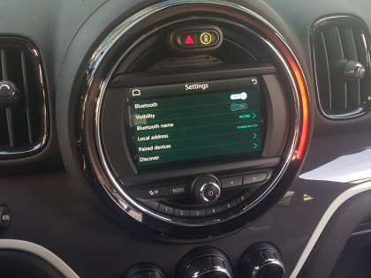 Αναβάθμιση εργοστασιακής οθόνης με Ασύρματο Wireless Apple CarPlay/Android Auto σε Mini Countryman S Model YW11 Series (F60) του 2019