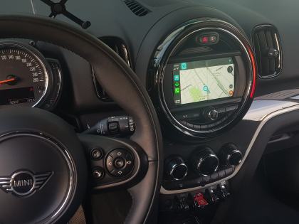 Αναβάθμιση εργοστασιακής οθόνης με Ασύρματο Wireless Apple CarPlay/Android Auto σε Mini Countryman S Model YW11 Series (F60) του 2019