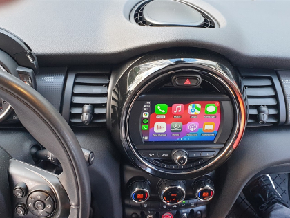 Αναβάθμιση εργοστασιακής οθόνης με Ασύρματο Wireless Apple CarPlay/Android Auto σε Mini Cooper (F56) του 2020 