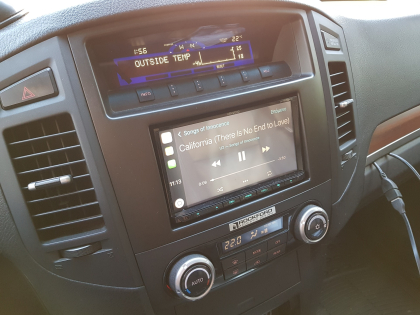 Εγκατάσταση συστηματος MultiMedia & Navigation Kenwood DDX9717BTS σε Mitsubishi Pajero