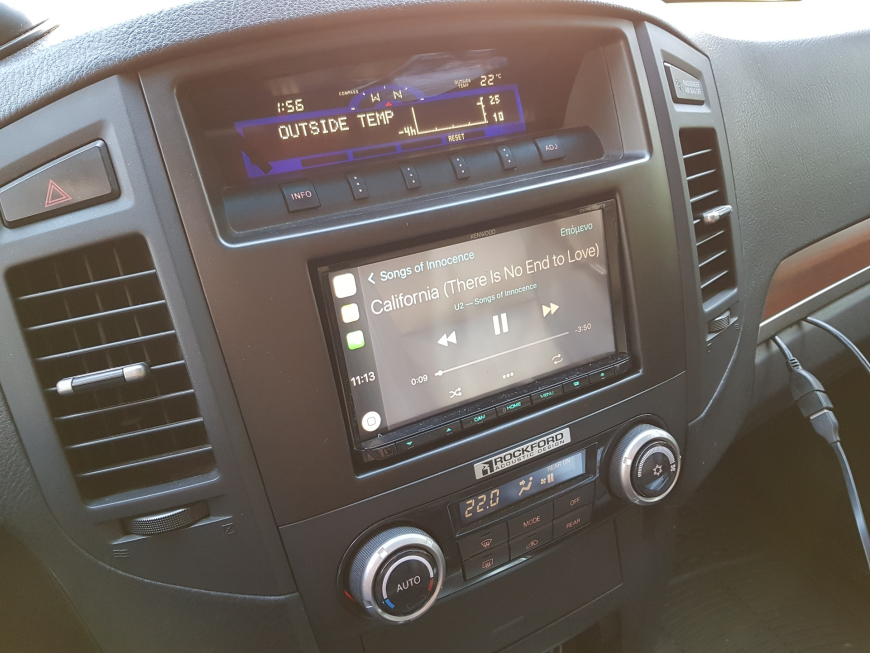 Εγκατάσταση συστηματος MultiMedia & Navigation Kenwood DDX9717BTS σε Mitsubishi Pajero