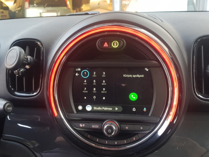 Αναβάθμιση εργοστασιακής οθόνης με Ασύρματο Wireless Apple CarPlay/Android Auto σε Mini Countryman (F60)