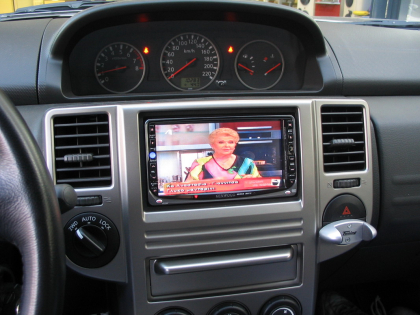 Εγκατάσταση οθόνης 2Din Kenwood σε Nissan X-Trail